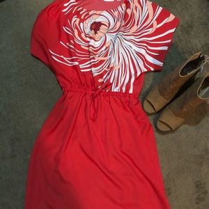NY&C red dress